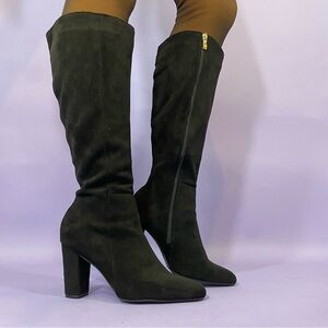 Elegant Black Knee-High Women's Boots